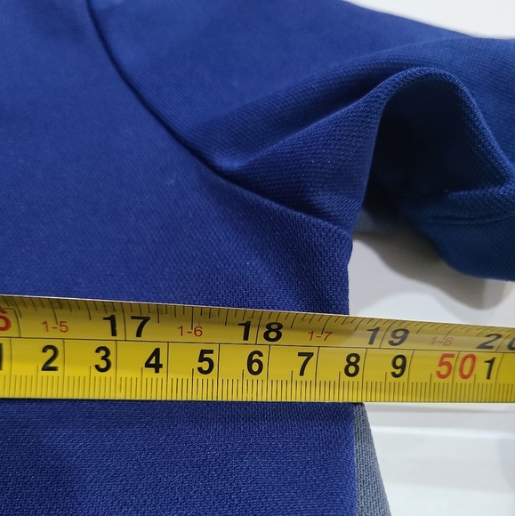 Adidas Lot Of 2 Kids Polo T-Shirts with Classic Collar and Stripes Sz.14-16 - Picture 5 of 8